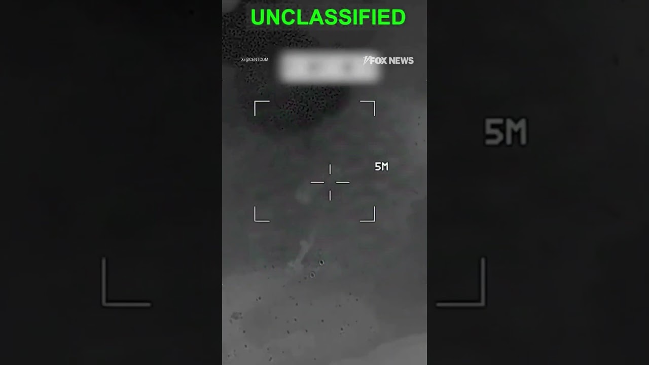 WATCH: US strikes Iranian combat power #shorts #us #centcom #iran #foxnews