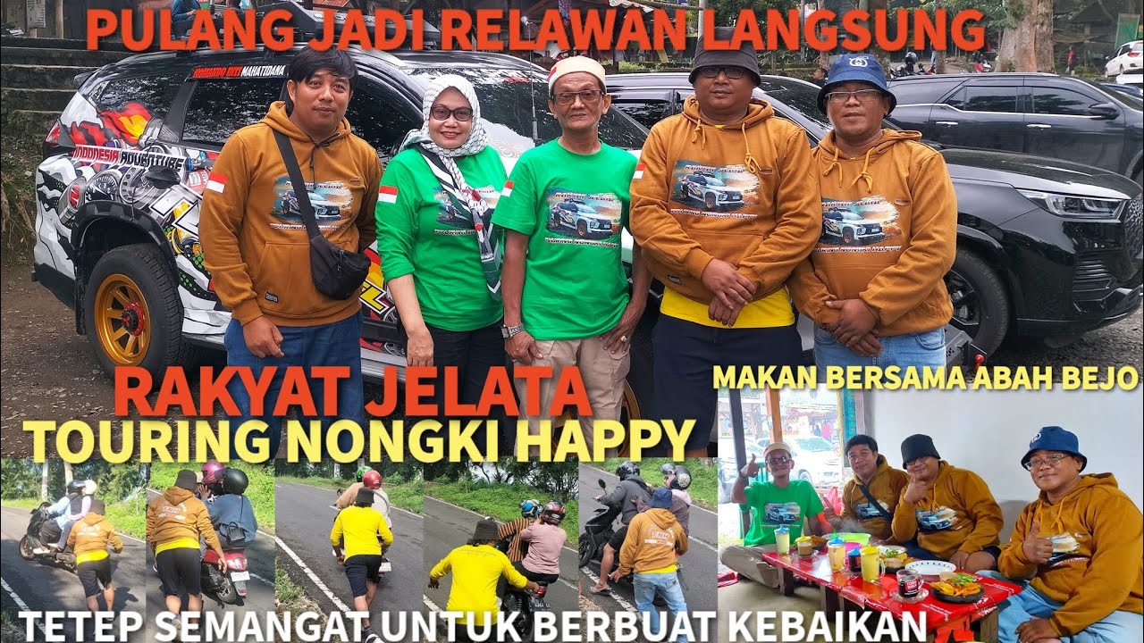 PULANG JADI RELAWAN LANGSUNG MAKAN BERSAMA ABAH BEJO || Tanjakan Sendi Pacet