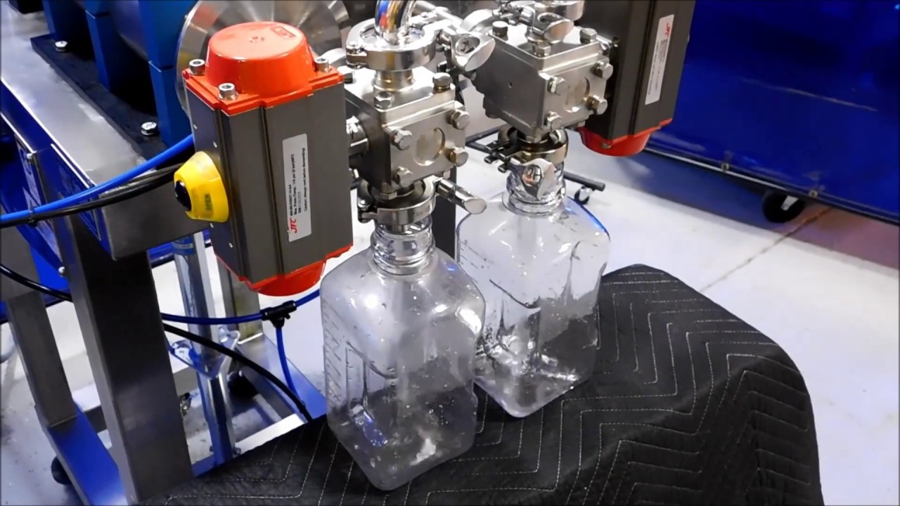 Two Head Piston Filler - In House Testing