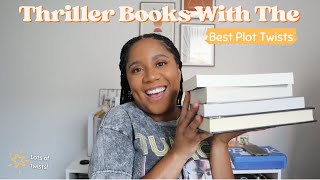 Celebrity 5 thriller books with the craziest plot twists // thriller book recommendations Profile