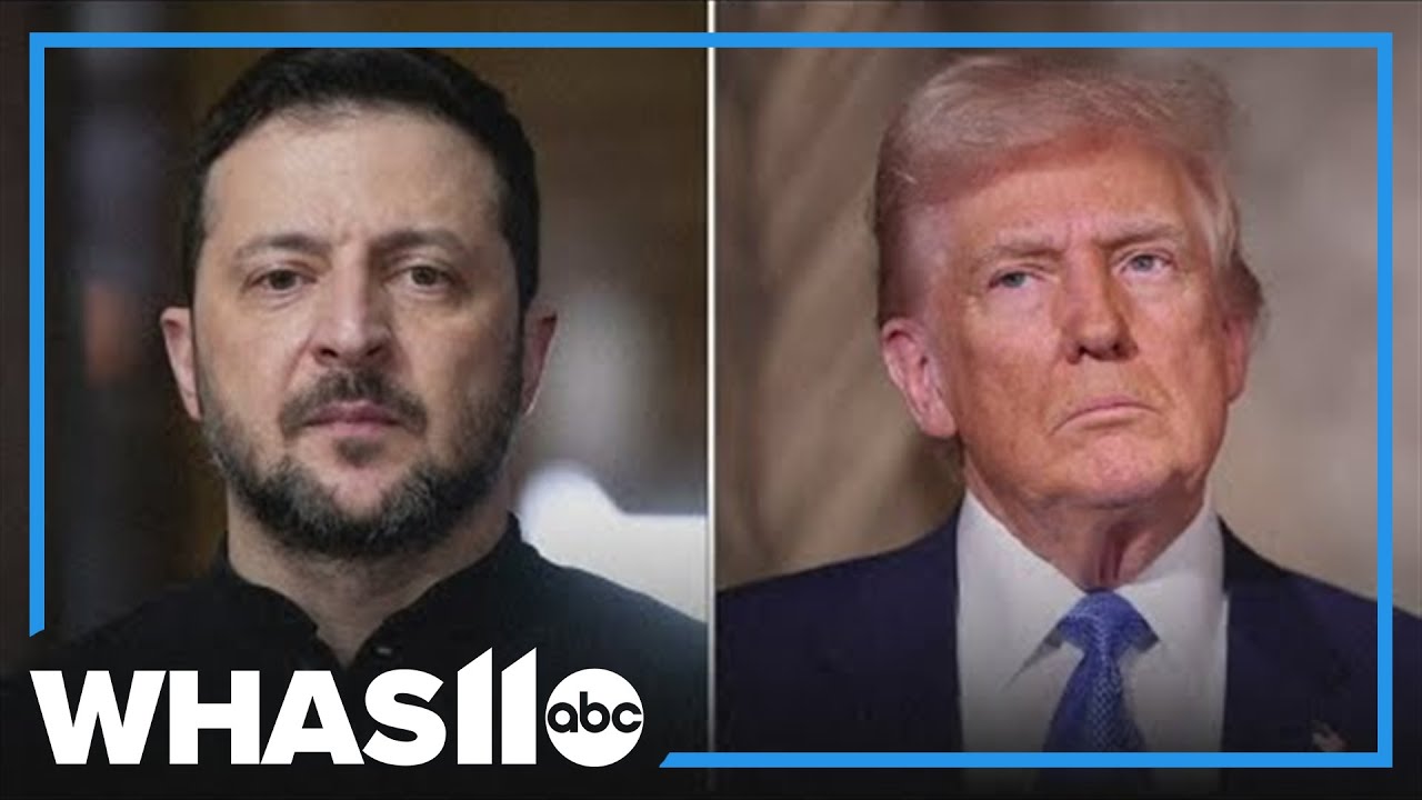 Ghfu Peace talks between Trump, Zelenskyy implode after heated exchange ...