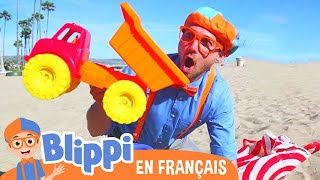 Apprends à la plage  Blippi en français | Vidéos éducatives pour les enfants