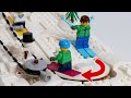 LEGO Ski Lift with Automatic Minifig Return