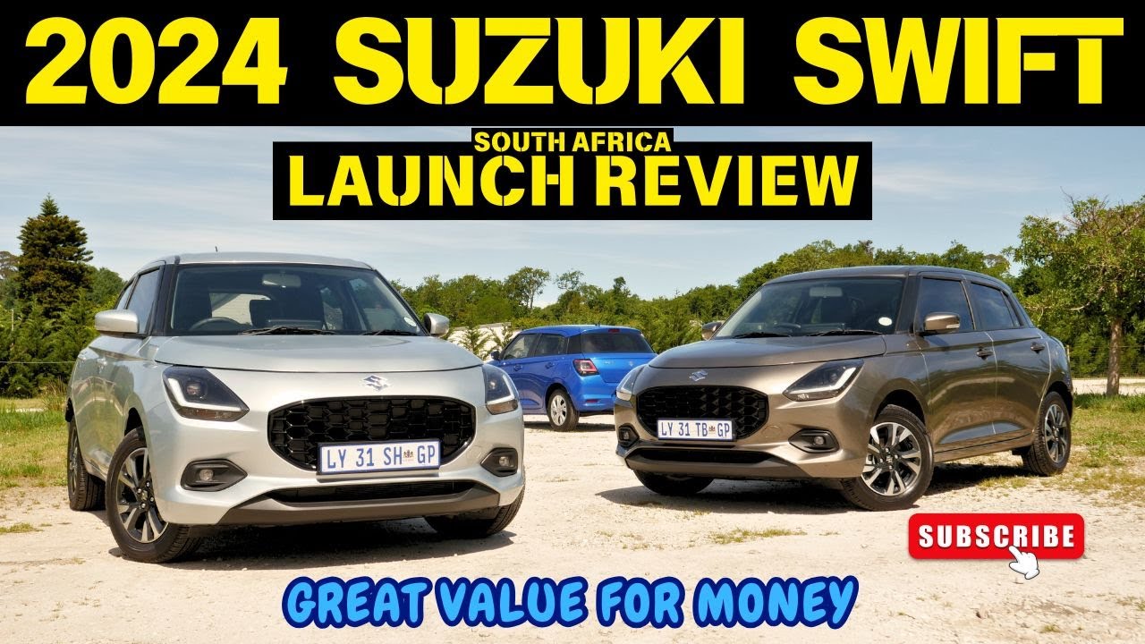 2024 Suzuki Swift -  South Africa Launch | GYMKHANA | Pricing | Rivals