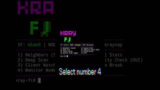 Kray-Fi explained: Monitor Mode #raspberrypi #wifi #terminal #termux #tools #viral #fyp #tutorial