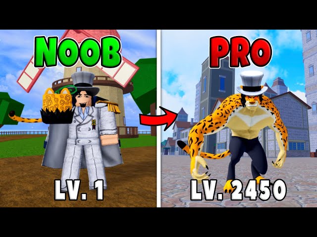 Roblox | Conta Blox Fruit Leopard raça v4+ Yoru