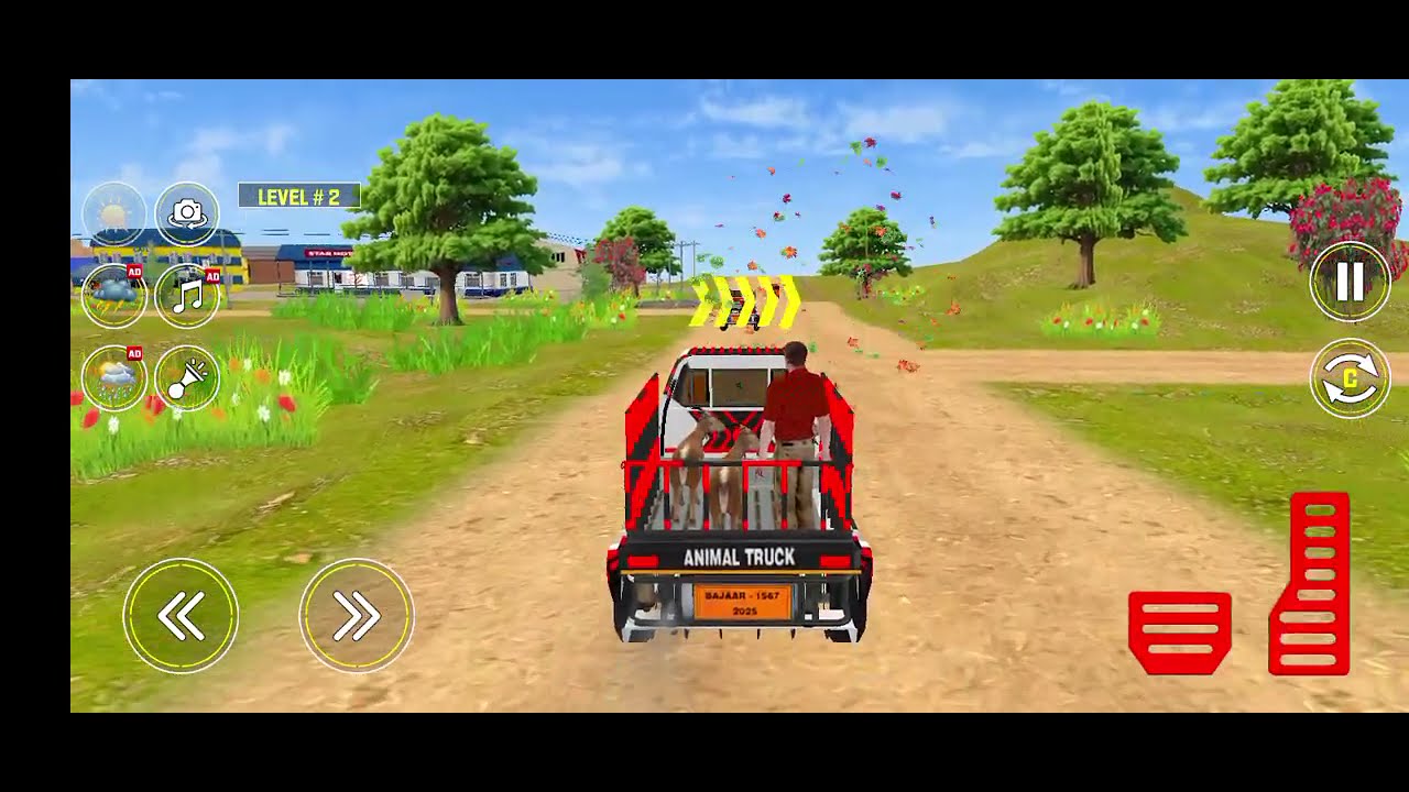Animal cargo Truck 🚛 game 🎮