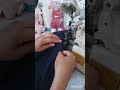 Fechando lateral de camiseta de malha