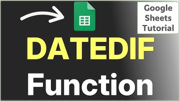 Hoe de DATEDIF-functie te gebruiken om het datumverschil te vinden