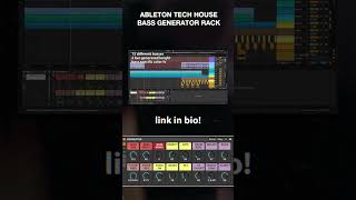 Ableton Bass Loop Generator Rack (Tech-house) ableton producer template shorts tutorial