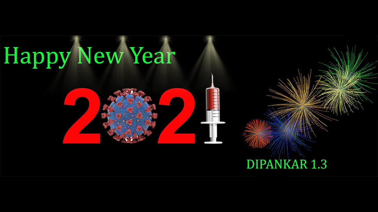 Happy new year 2021 Design Wallpaper/Card/Poster Design in Photoshop - Photoshop Tutorial | 2021 |