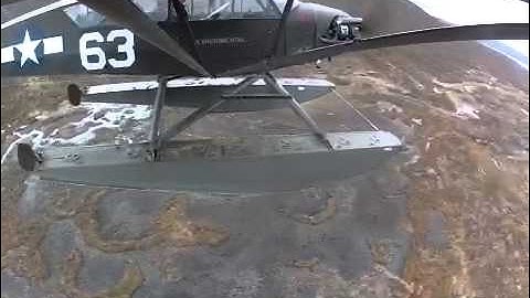 Cub on floats in Lapland