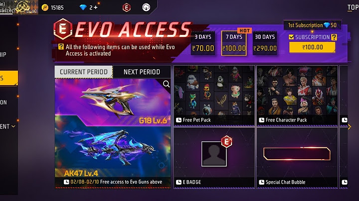 NEW EVO ACCESS EVENT FREE FIRE | E BADGE KAISE MILEGA | FF NEW EVENT TODAY | FREE FIRE NEW EVENT