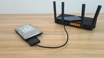 how to turn tp-link AX into NAS with HDD