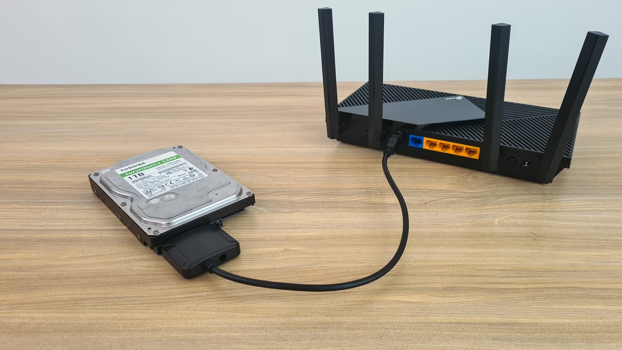 как превратить tp-link AX в NAS с HDD