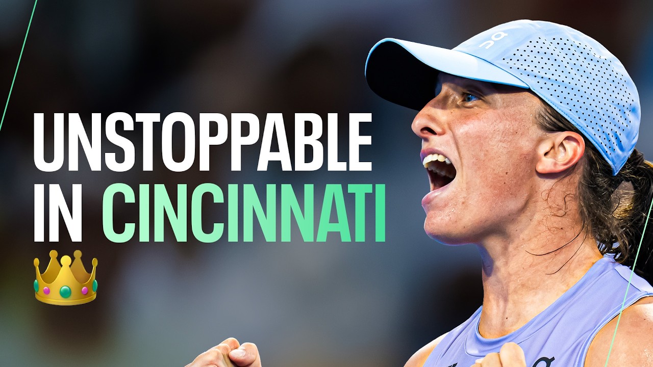 Look Back at Iga Swiatek's FLAWLESS Run to the Cincinnati Title 👑