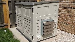 Generator shed for Duramax 13000HXT