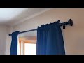 Best Curtain Rod for Windows | 1 Inch Diameter Heavy Duty Rod