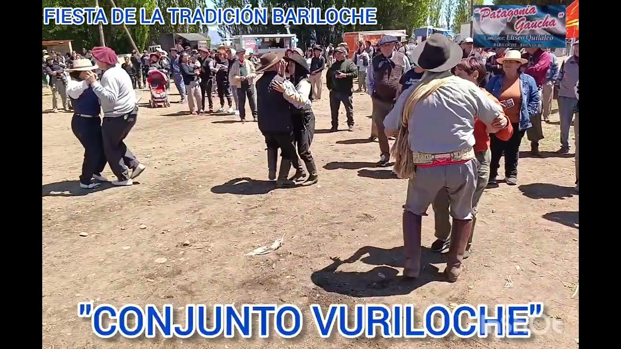 PATAGONIA GAUCHA;; FIESTA DE LA TRADICIÓN BARILOCHE, CONJUNTO VURILOCHE, 