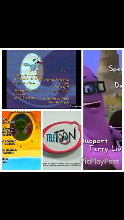 Oggy hoobs planet sketch and boblins credits remix