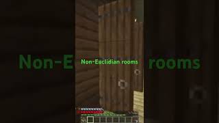 non-Euclidian room #minecraft #minecraftorigins #minecraftsurvival #gaming #survial #memes #fypシ