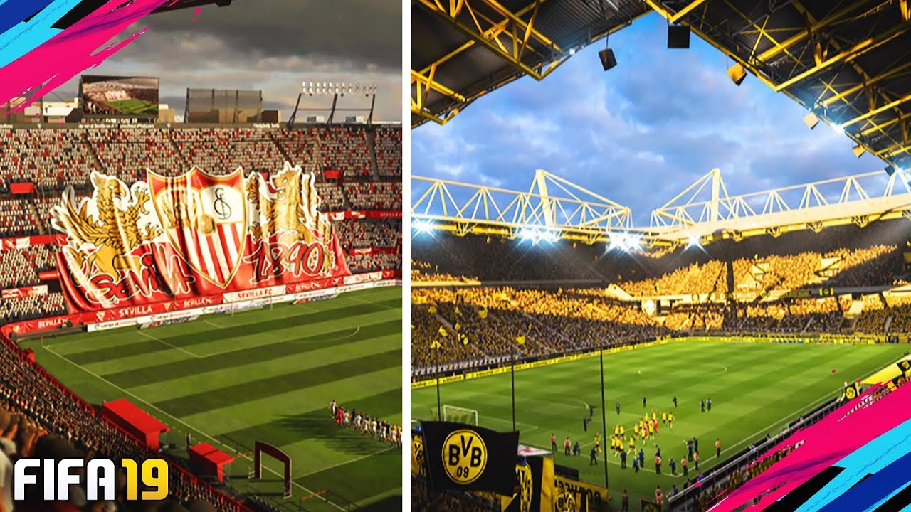 FIFA 19 I EZEKBEN A STADIONOKBAN JÁTSZHATUNK!! fifa 19 download
