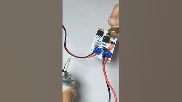 NE555 IC PWM SPEED CONTROLER #short