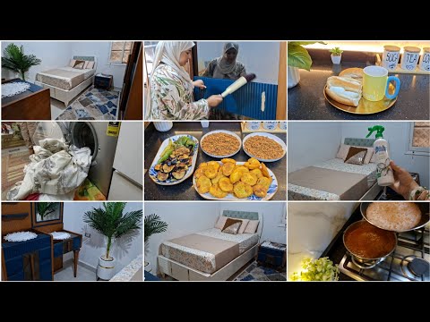 هو ده نظام روتينى اليومي المثالي اللي بينجز معايا في دقايق روتين ست بيت جدعه شايله الكل ع راسها