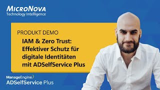 IAM & Zero Trust: Effektiver Schutz für digitale Identitäten mit ADSelfService Plus / AD360