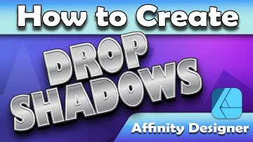 How to Create Drop Shadows in Affinity Designer