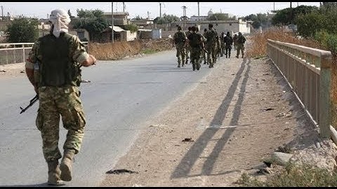 Suriye Milli Ordusu askerleri stratejik M4 kara yoluna ulaştı