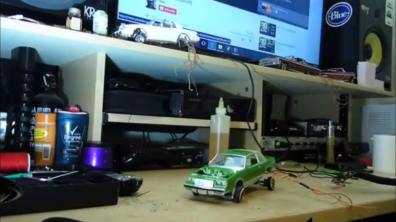 1987 buick regal lowrider hopper on hydraulics setup ( kickback radical