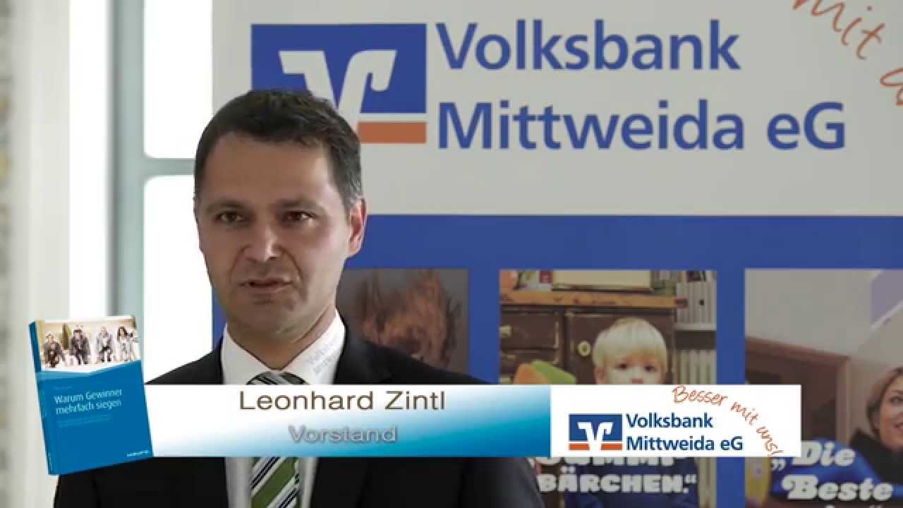 Meine größte Herausforderung: Leonhard Zintl - Vorstand Volksbank Mittweida