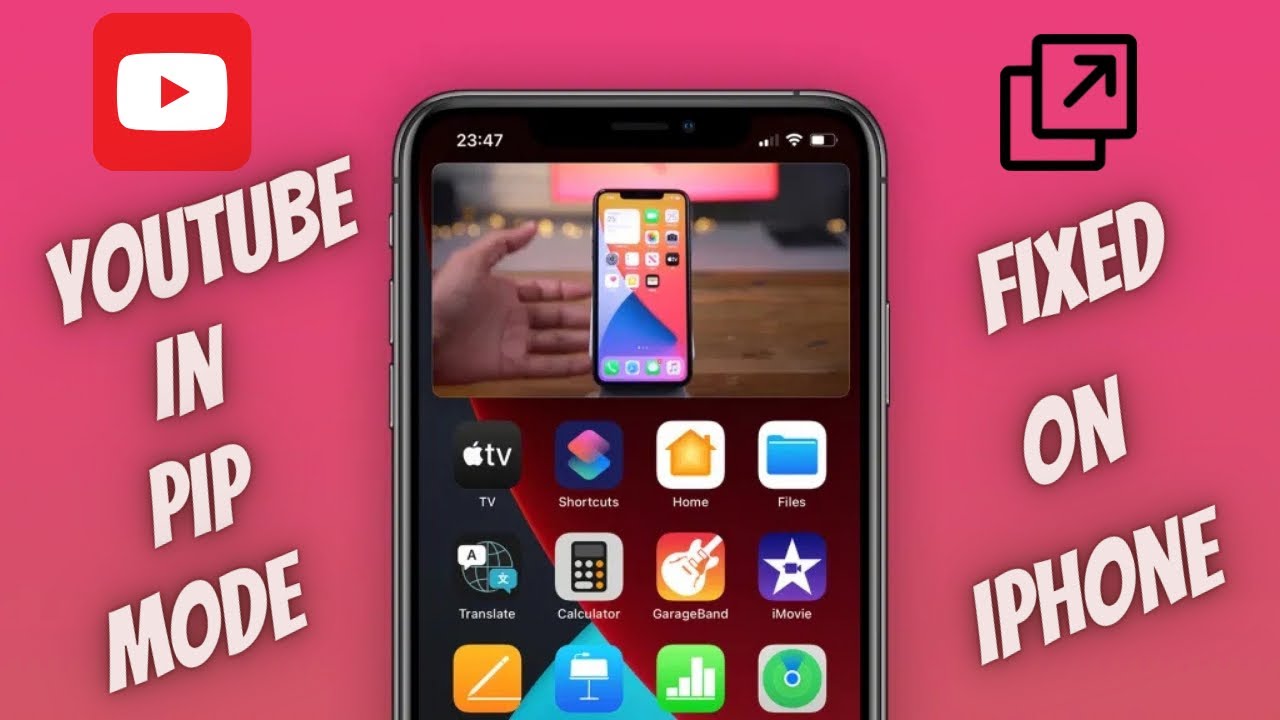 How to use YouTube PiP on iPhone Fixed | without subscription - YouTube