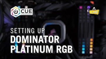 Setting Up DOMINATOR PLATINUM RGB in CORSAIR iCUE