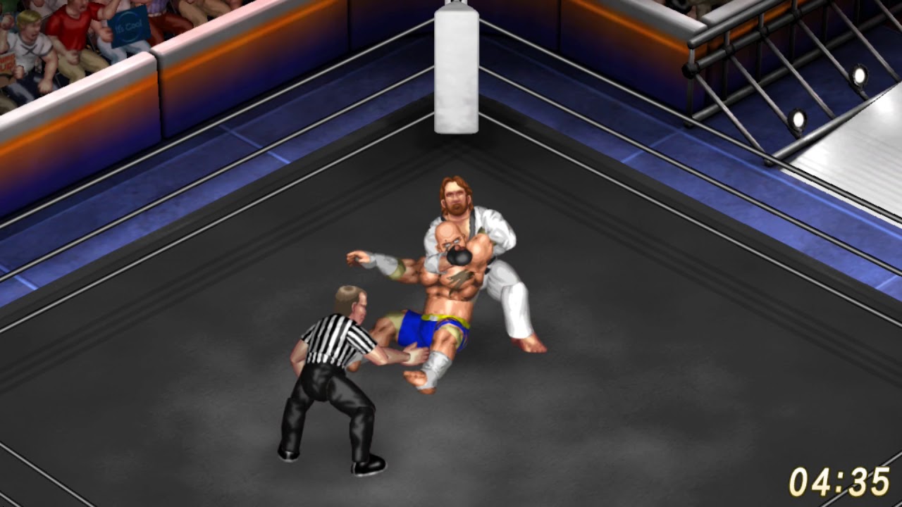 Fire Pro Wrestling World Chuck Norris vs Sagat 2
