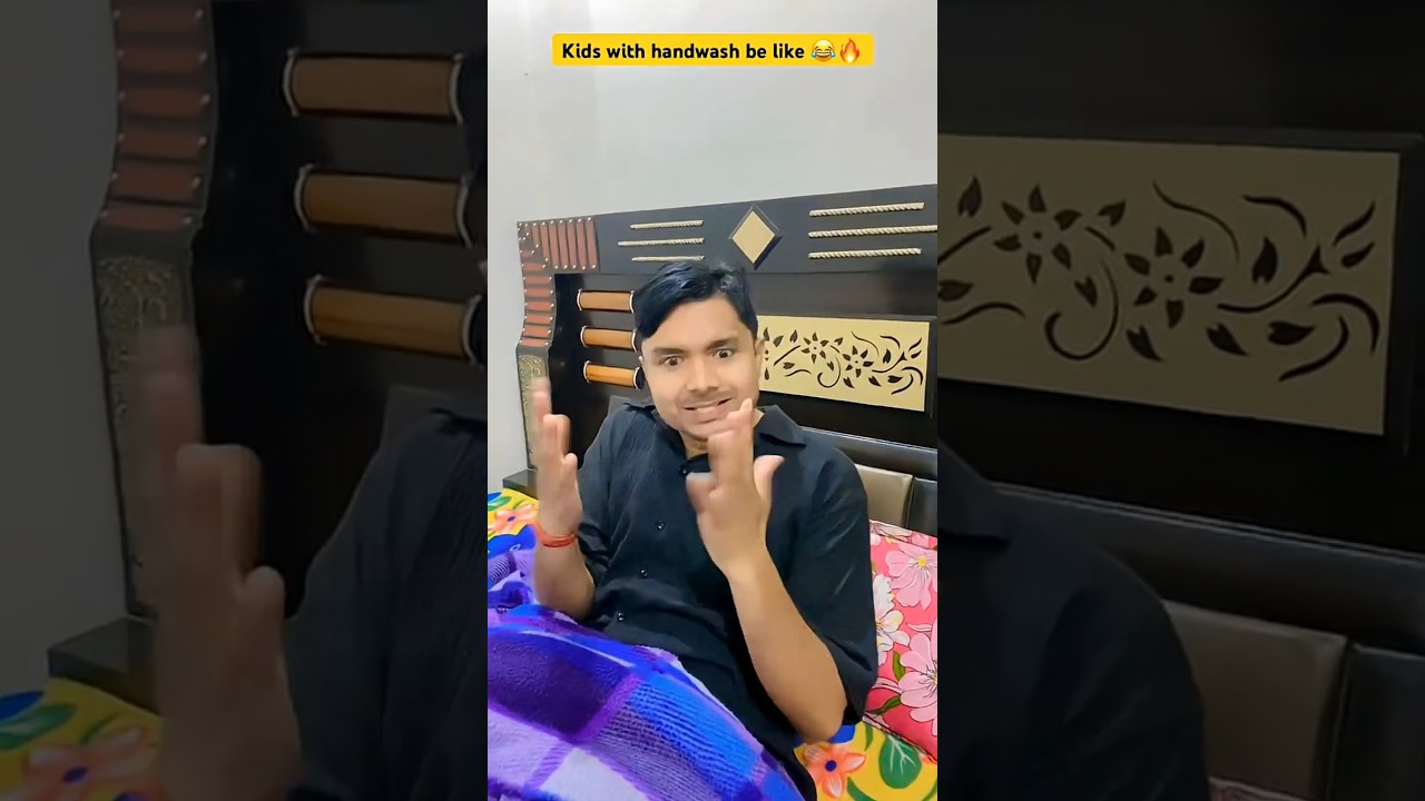 Bacche Jab Handwash Karte Hai 😂 | Funny Kids Comedy Video | Indian Family Comedy