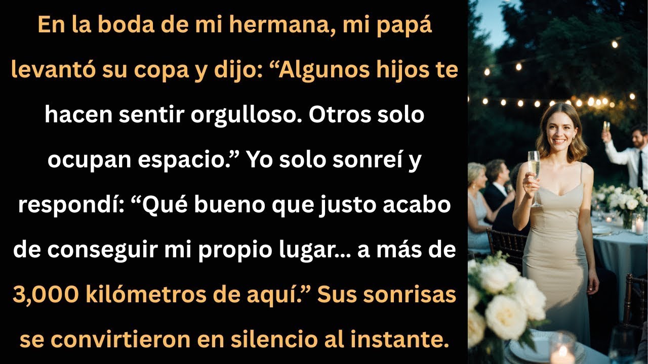 En la boda de mi hermana… y mi respuesta dejó a todos en silencio