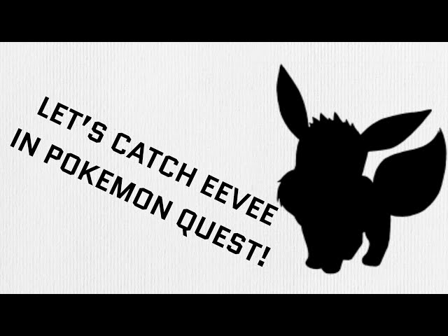 Eevee Pokemon Quest Recipes