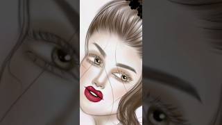 تعلم رسم بنات سهل للمبتدئين في ipais paint