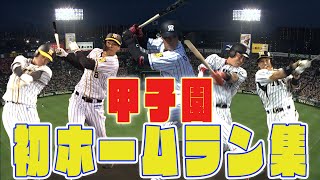 【甲子園初本塁打集】猛虎打撃陣の甲子園初ホームランを集めました！熱く、そしてスッキリする動画を実況と共にお楽しみ下さいっ！阪神タイガース密着！応援番組「虎バン」ABCテレビ