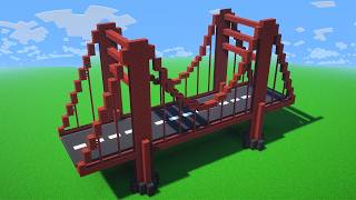 How to Build a Large Bridge in Minecraft 26.1 - Minecraft Big Bridge Tutorial