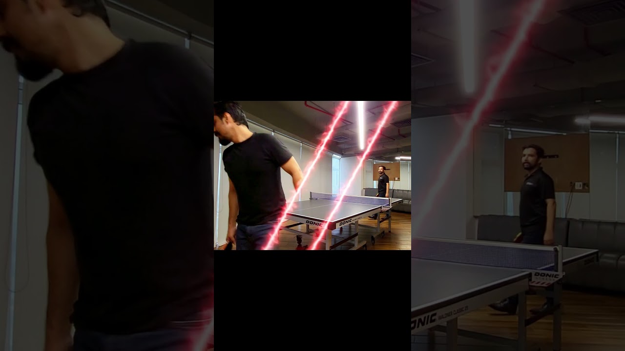 Speed Showdown: Explosive Table Tennis Battle! 