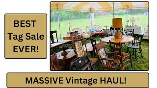 MASSIVE Vintage Haul! Best Tag Sale EVER!