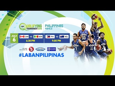 LIVE: FIBA Qualifying Tournament | CAN vs SEN | PHI vs NZL - LIVE: FIBA Qualifying Tournament | CAN vs SEN | PHI vs NZL
