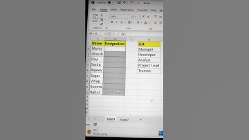 Create Dynamic Dropdown In Excel ‼️ | Learn Excel In Hindi 😎 #excel #exceltips #excelhindi #bytetech