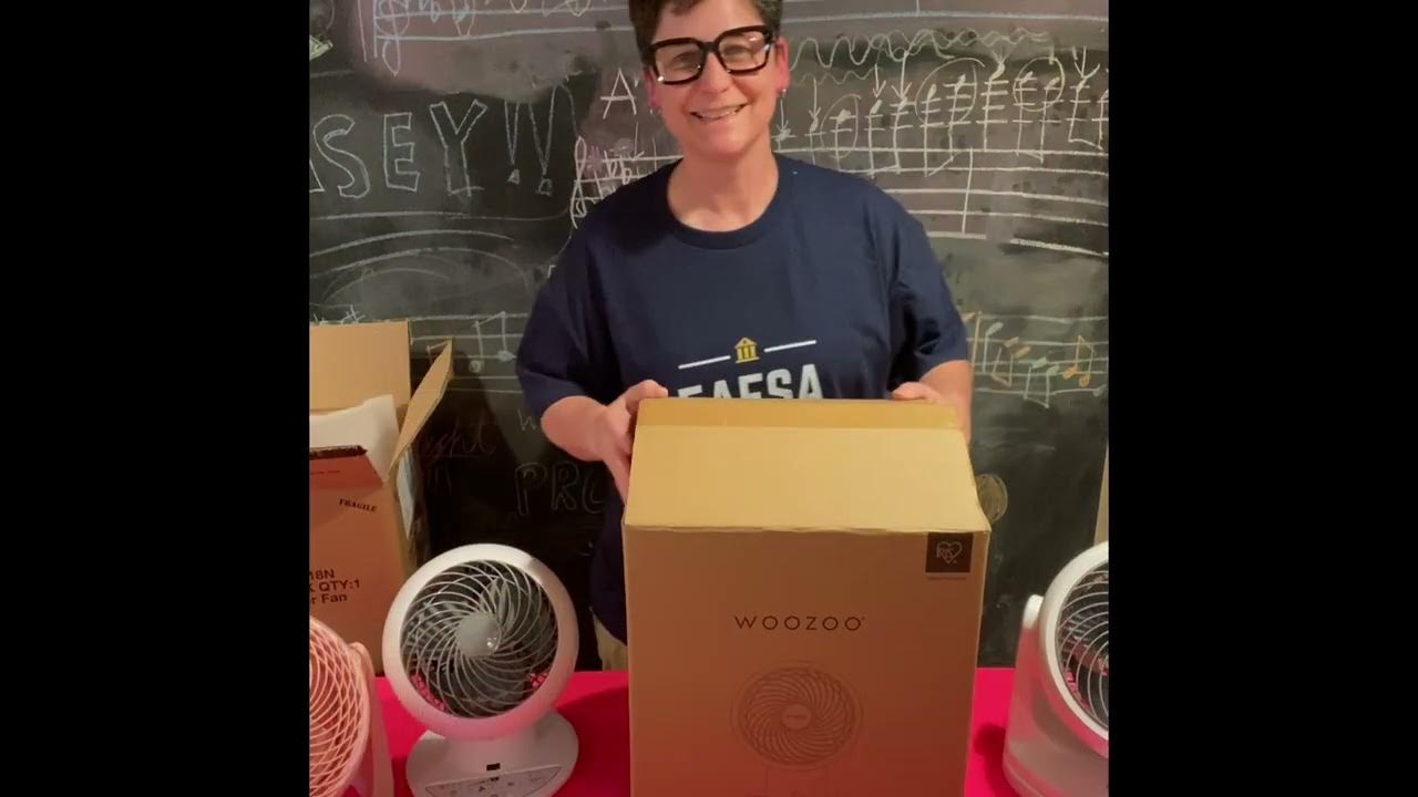 Woozoo Fan Demonstration YouTube