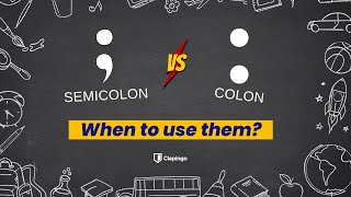 Semicolon vs Colon: What's the difference?