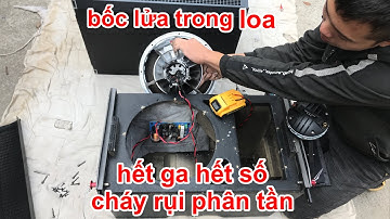 chơi nhạc bốc lửa có thật , array neo JBL 2262HPL số phận đen thui . DVH audio