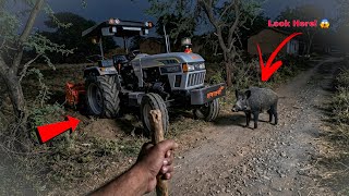 Scary Night In Farm Animals Ruined Crop Tractor Field Ploughing Farming Vlog